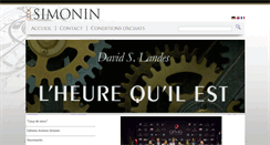 Desktop Screenshot of booksimonin.ch